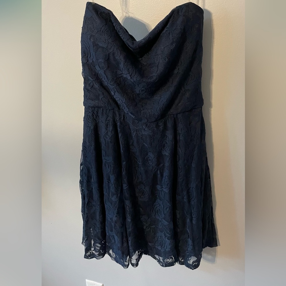 Strapless dress